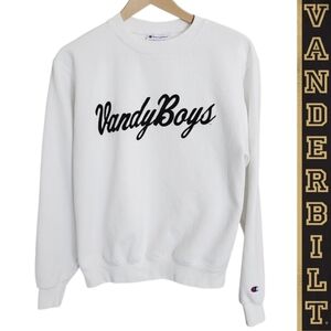 Vintage Vanderbilt Commodores "Vandy Boys" Embroidered Crewneck Sweatshirt
